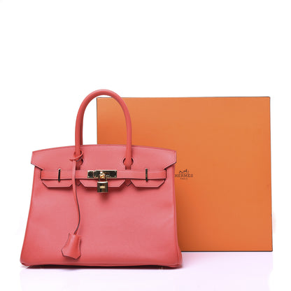 Hermes Epsom Birkin 30 Rose Jaipur 32 of 32