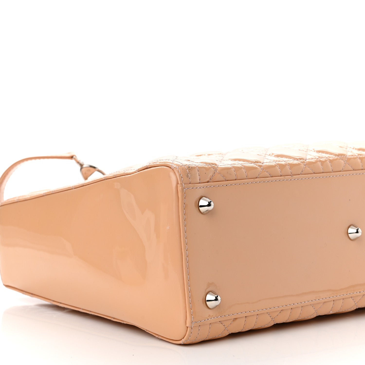 Christian Dior Patent Cannage Large Lady Dior Light Pink 9 of 11