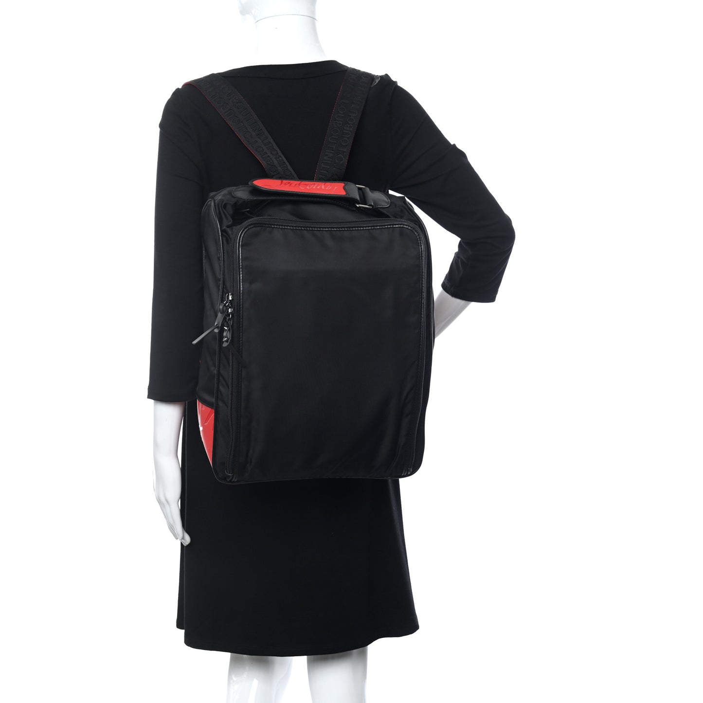 Nylon Calfskin Hop'n Zip Backpack