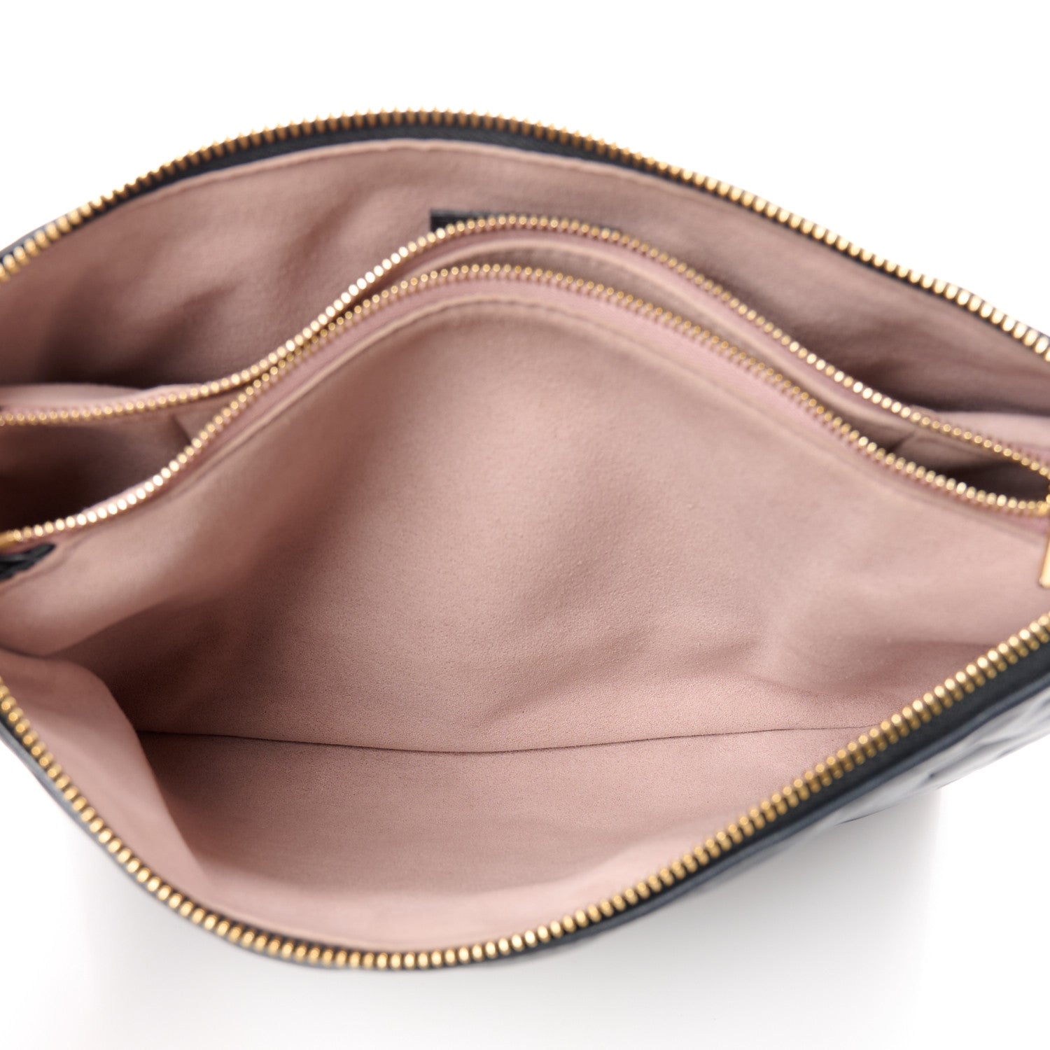 Louis Vuitton LOUIS VUITTON Lambskin Embossed Monogram Coussin PM Black 7 of 12