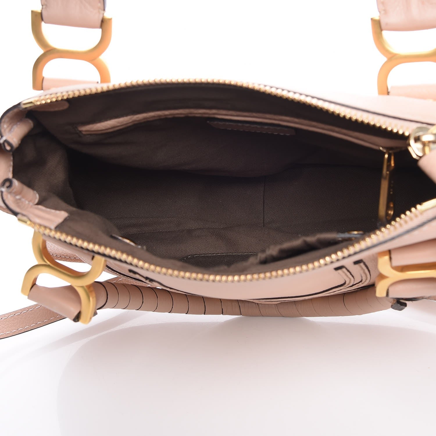Chloe Calfskin Small Marcie Satchel Blush Nude 6 of 8