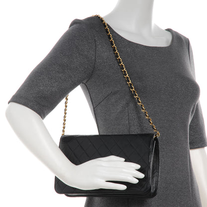 Chanel Lambskin Quilted Small Flap Black 2 of 7