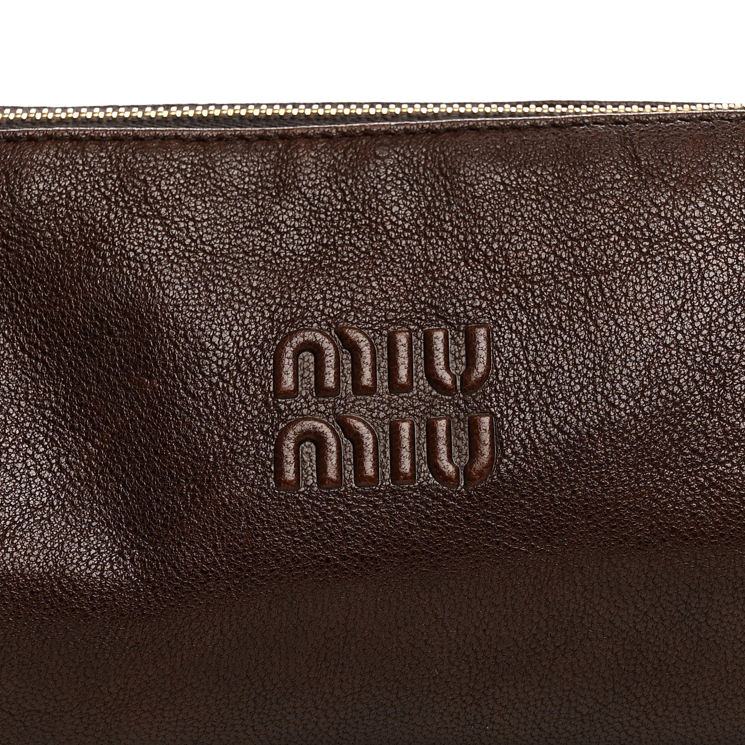 Miu Miu Nappa Aviator Mini Pouch Radica 8 of 10