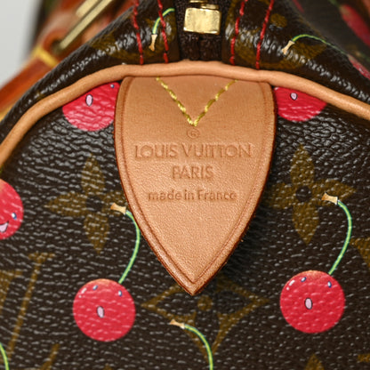 Louis Vuitton Monogram Cerises Speedy 25 7 of 9