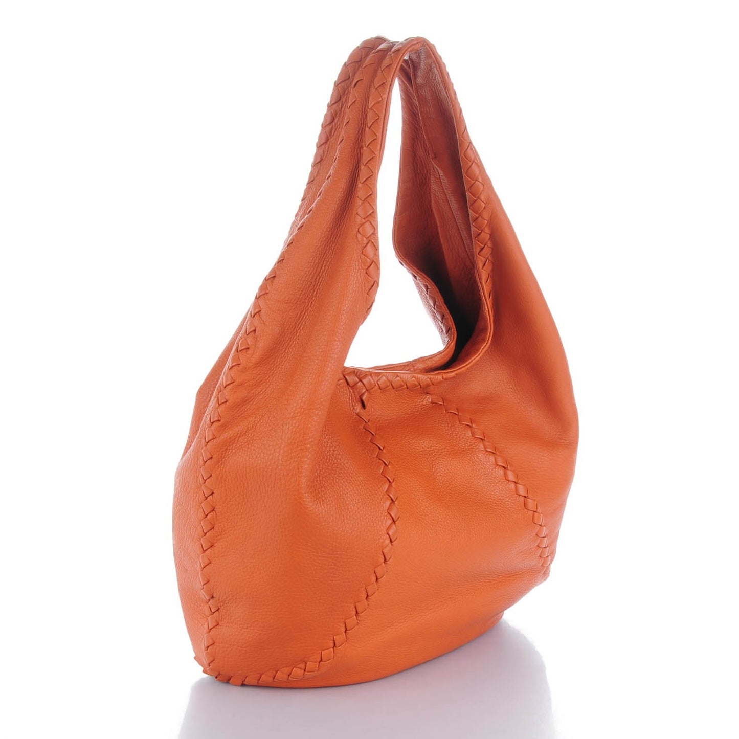 Cervo Deerskin Large Hobo Pumpkin
