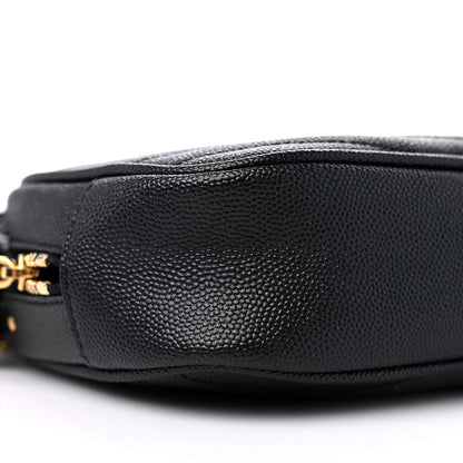 Saint Laurent Grain De Poudre Matelasse Monogram Mini Lou Camera Bag Black 8 of 11