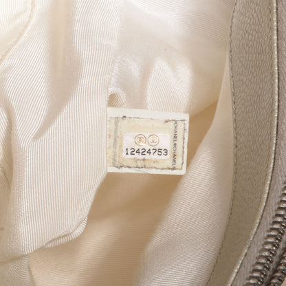 Chanel Caviar Quilted Grand Shopping Tote GST Pearl 8 of 8