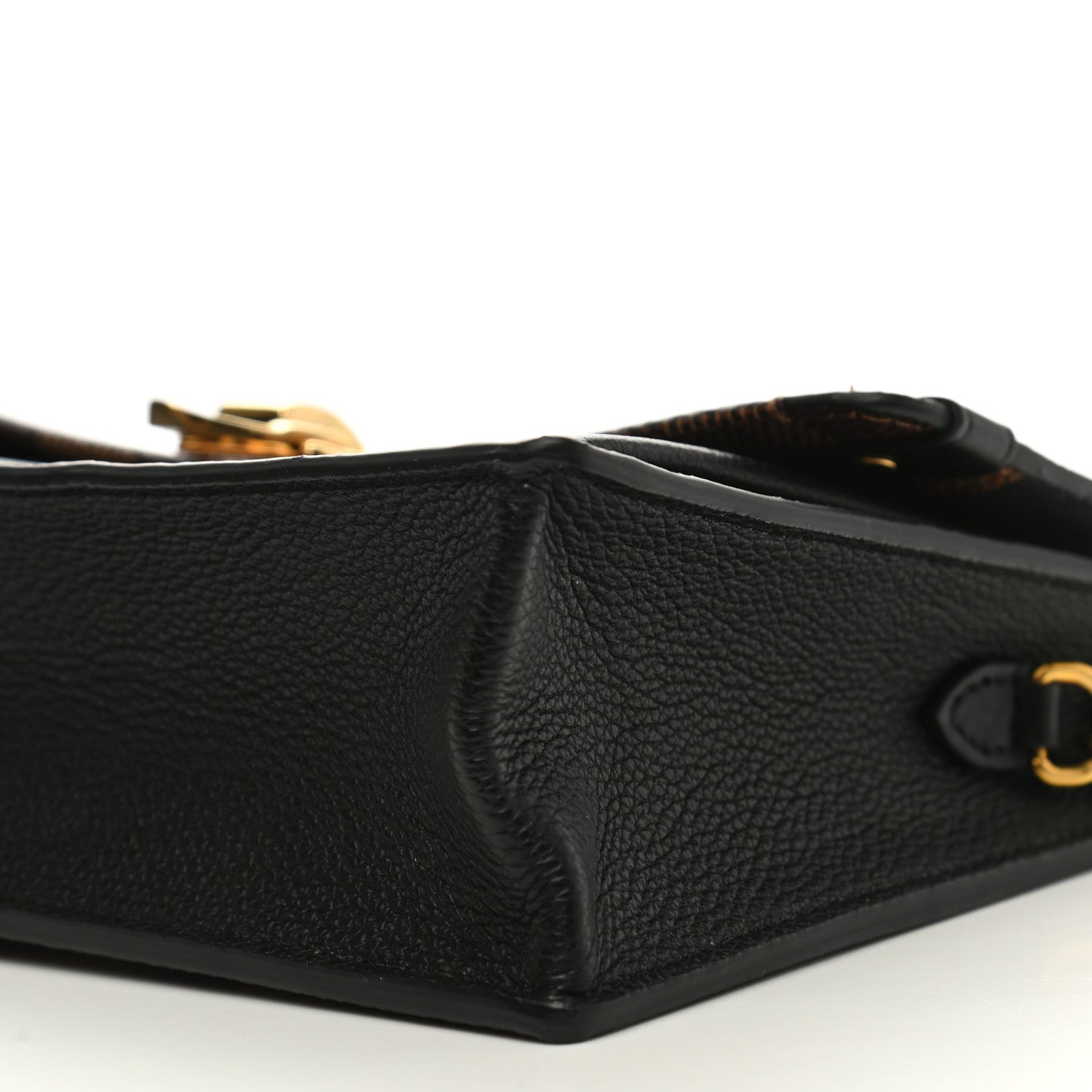 Louis Vuitton Damier Ebene Vavin Chain Wallet Black 9 of 11