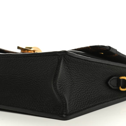 Louis Vuitton Damier Ebene Vavin Chain Wallet Black 9 of 11