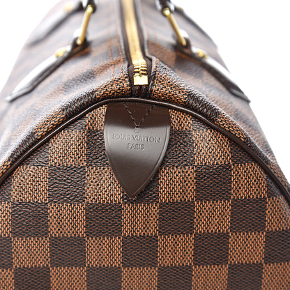 Louis Vuitton Damier Ebene Speedy 30 6 of 15