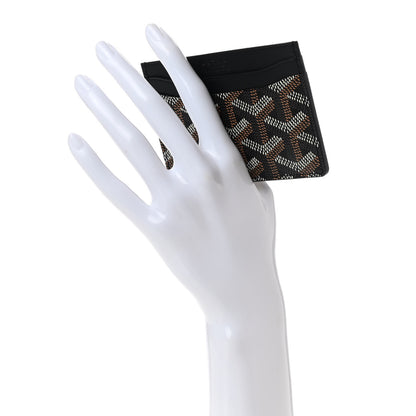 Goyard Goyardine Saint Sulpice Card Holder Black 2 of 6