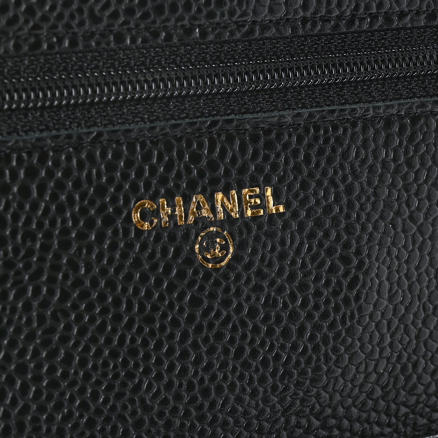 Chanel Caviar Quilted Wallet On Chain WOC Black 6 of 11