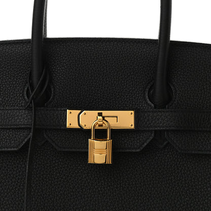 Hermes Togo Birkin 35 Black 9 of 9
