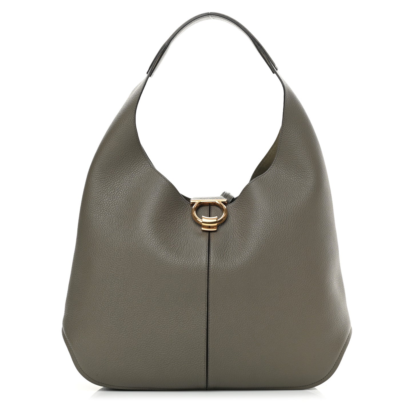 Calfskin Margot Hobo Black