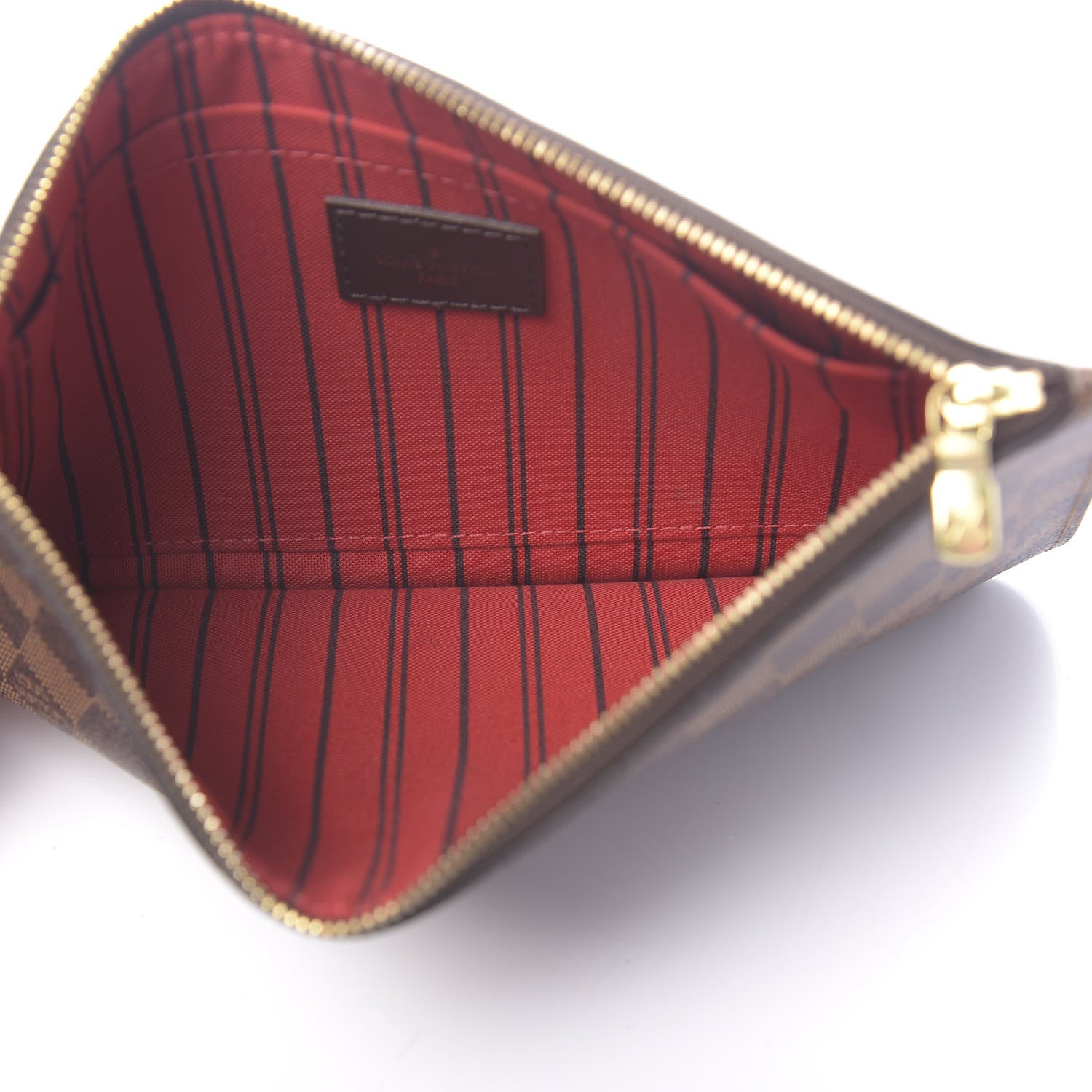 Louis Vuitton Damier Ebene Neverfull MM GM Pochette 5 of 7