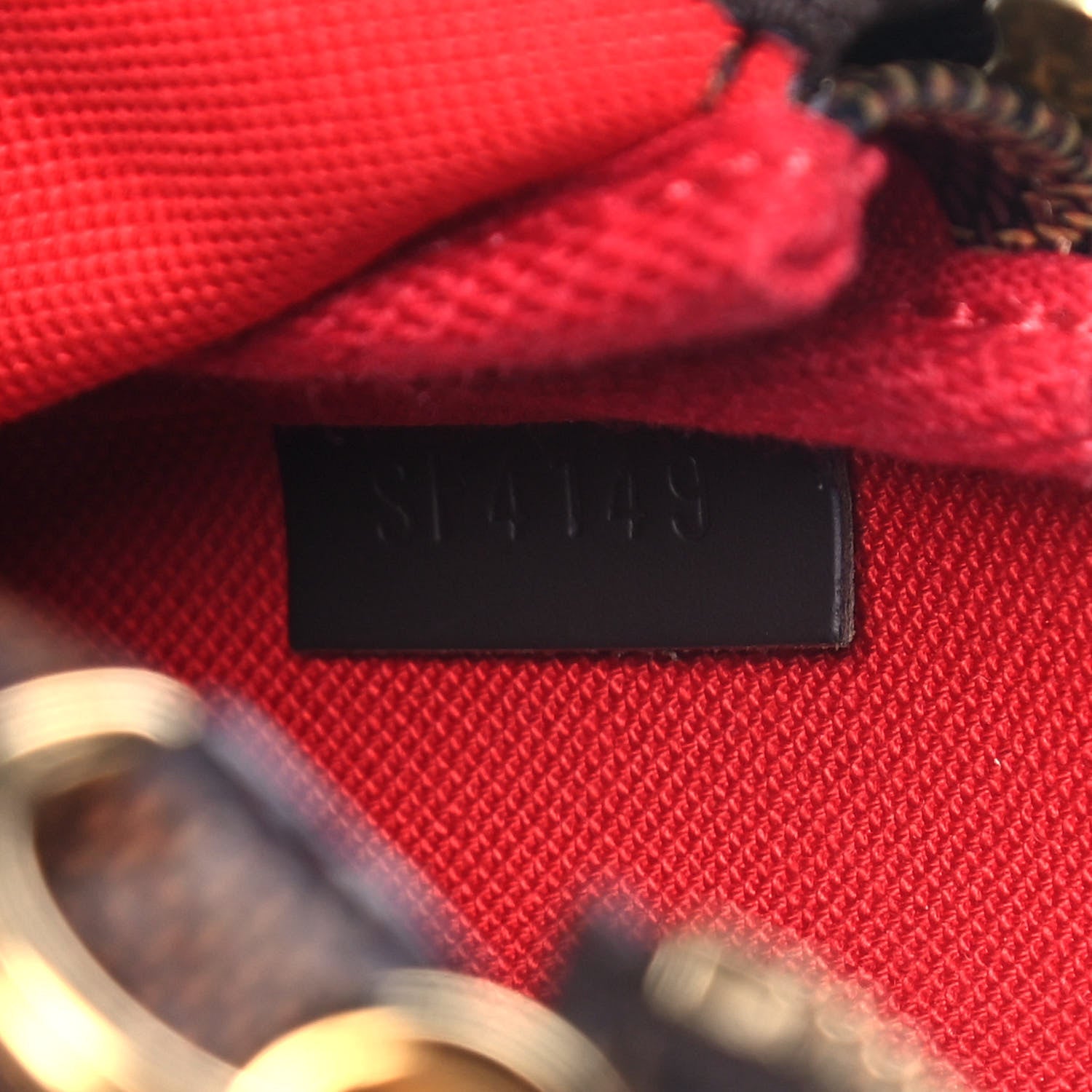 Louis Vuitton Damier Ebene Mini Pochette Accessories 7 of 13
