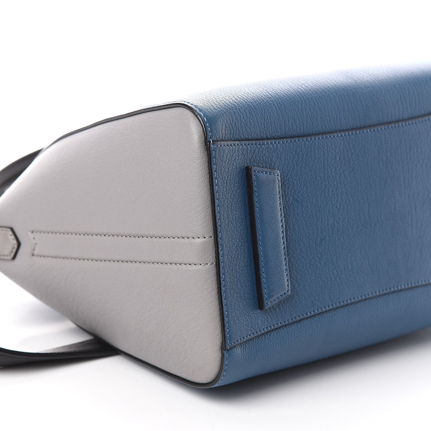 Givenchy Sugar Goatskin Small Tri-Color Antigona Blue Grey Black 7 of 8
