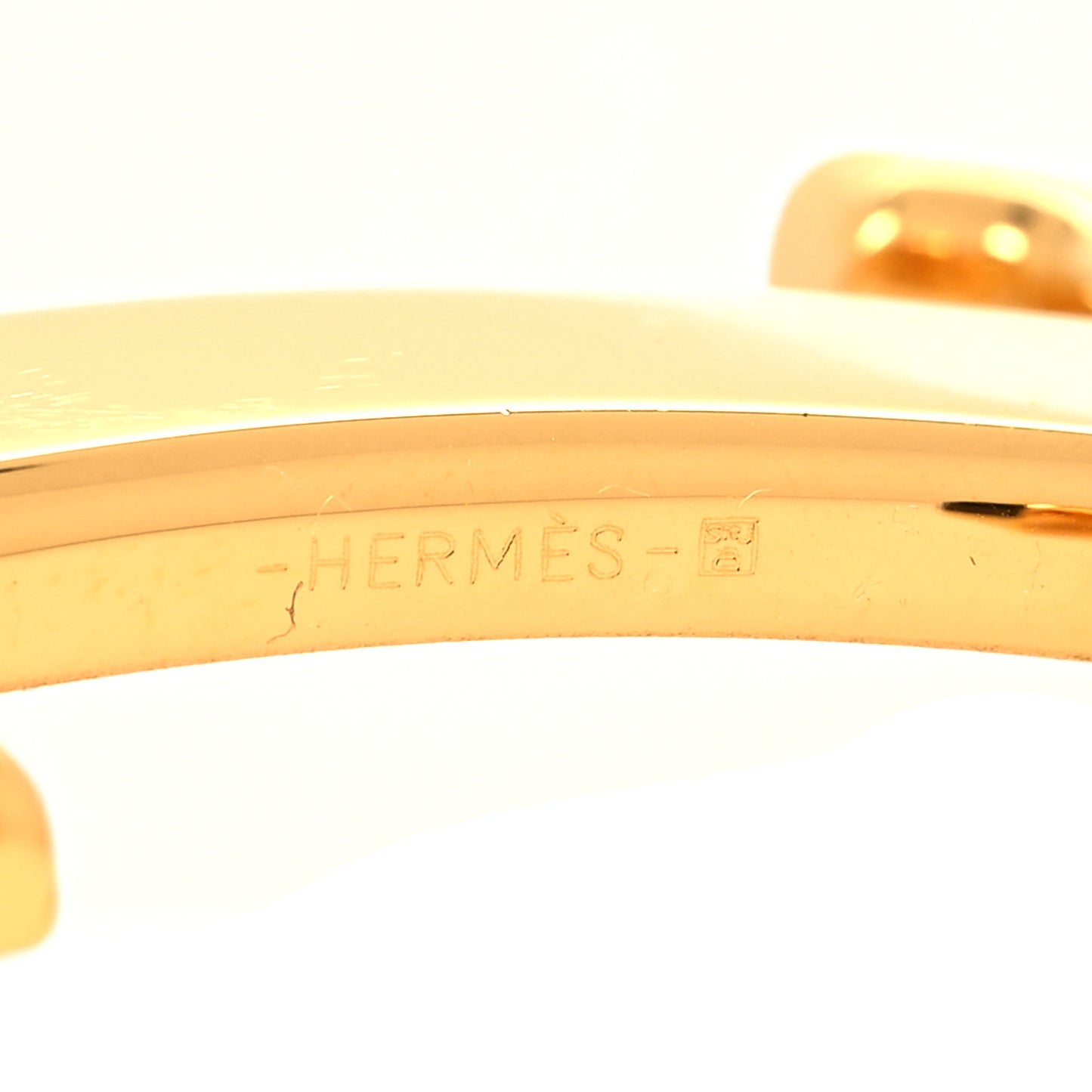 Brass Gold Plated Polished 32mm H Belt Buckle