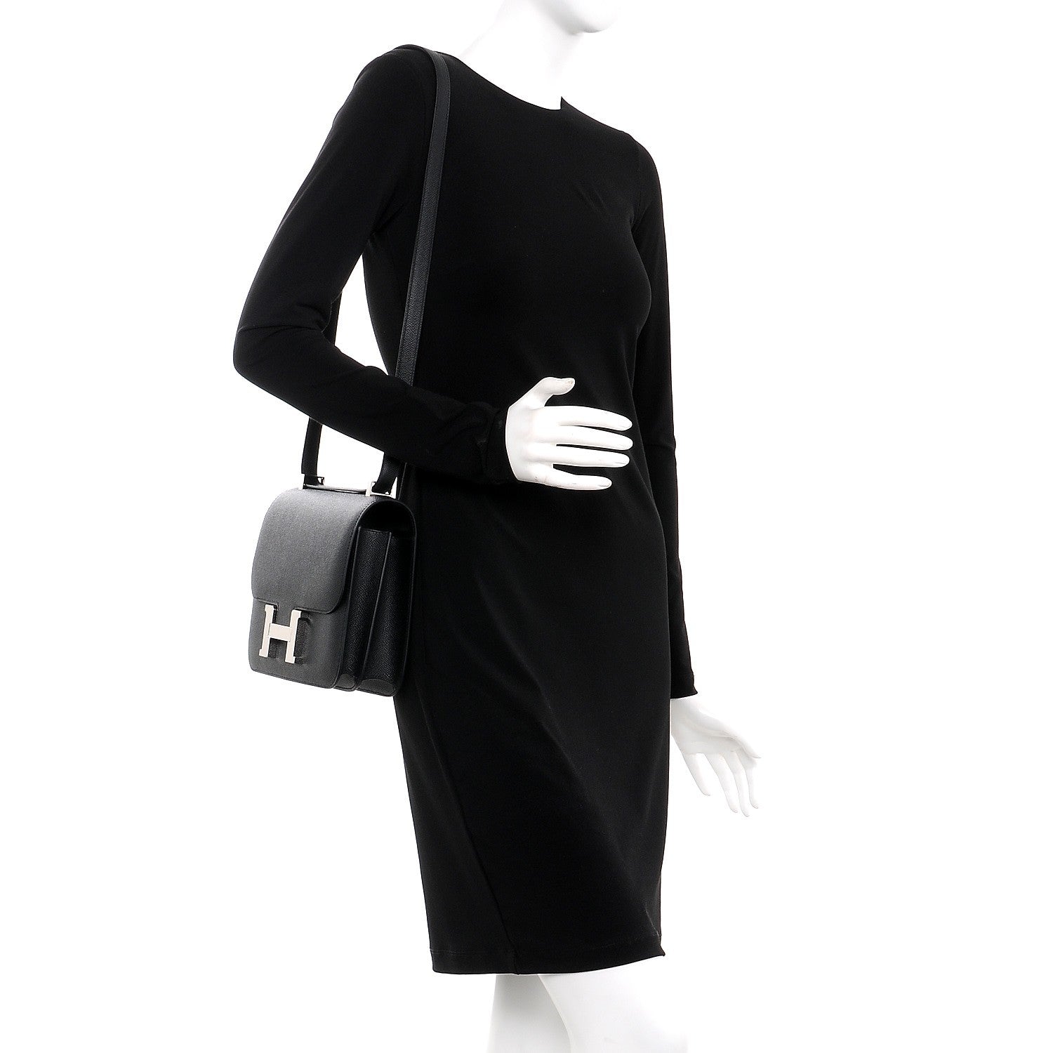 Hermes Epsom Constance 24 Black 2 of 22