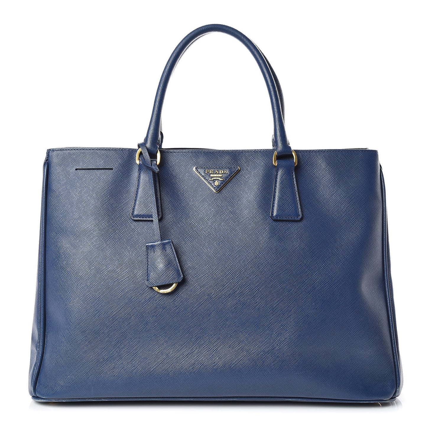 Saffiano Lux Large Tote Bluette