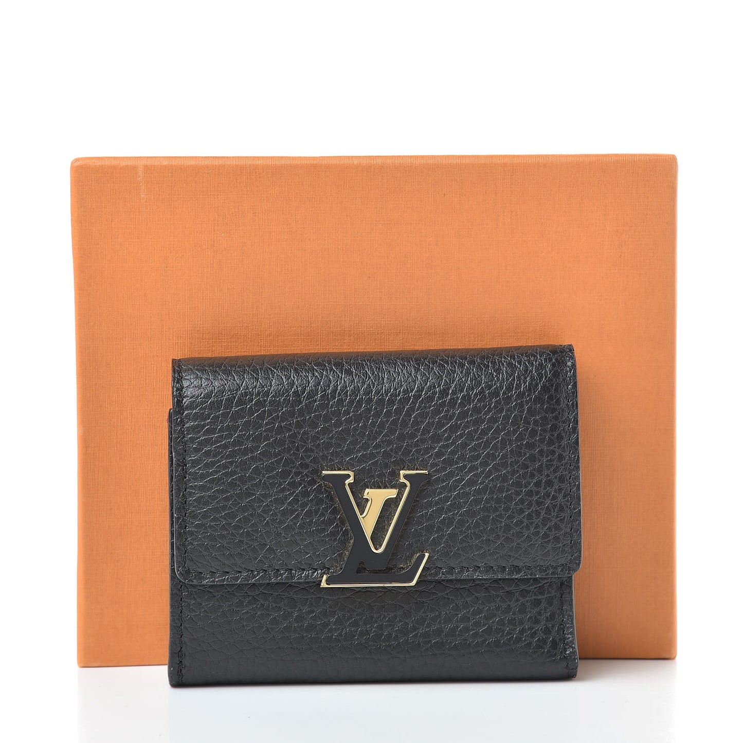 Taurillon Capucines XS Wallet Black
