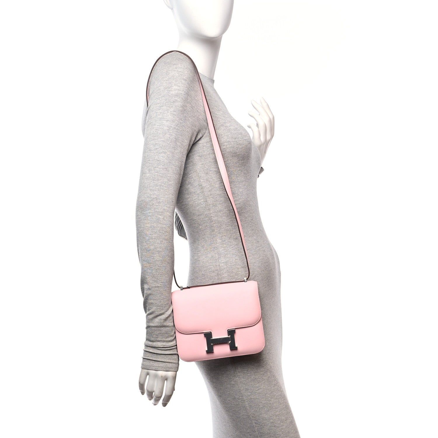 Hermes Swift Constance 18 Rose Sakura 2 of 11