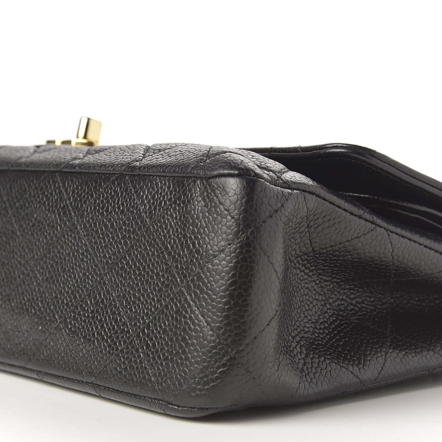 Chanel Caviar Quilted Medium Double Flap Black 7 of 9