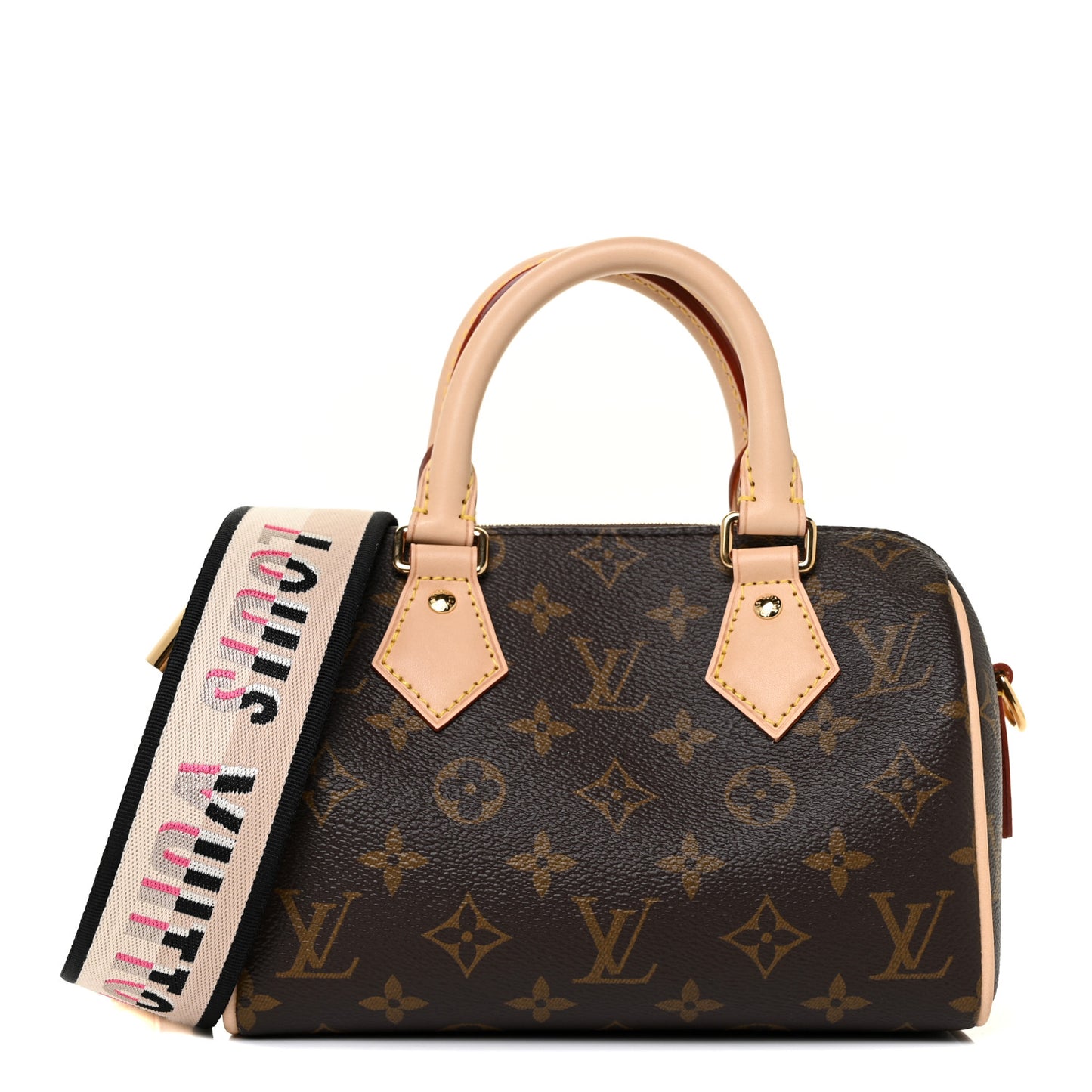 Monogram Speedy Bandouliere 20 Black