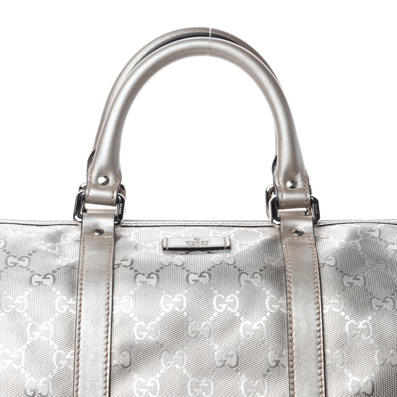 Gucci Imprime Monogram Medium Joy Boston Silver 14 of 14