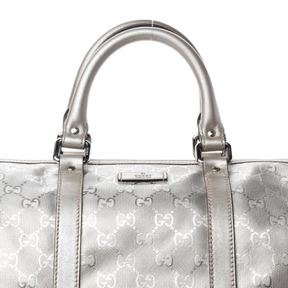 Gucci Imprime Monogram Medium Joy Boston Silver 14 of 14