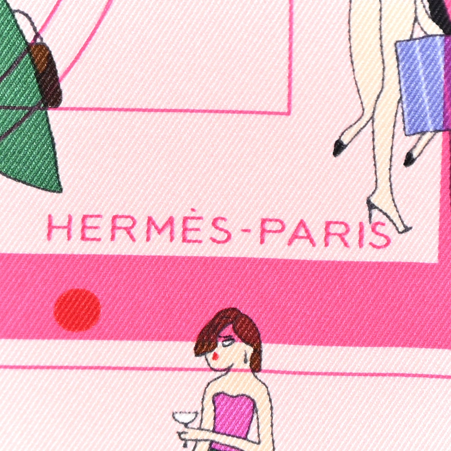 Silk Ex-Libris les Parisiennes Scarf 70