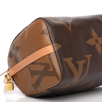 Louis Vuitton Reverse Monogram Giant Speedy Bandouliere 30 7 of 11