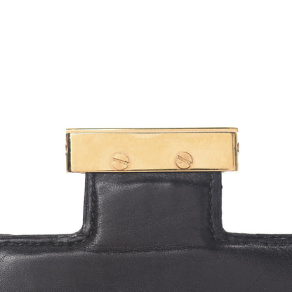 Hermes Shiny Porosus Crocodile Constance 23 Black 10 of 23