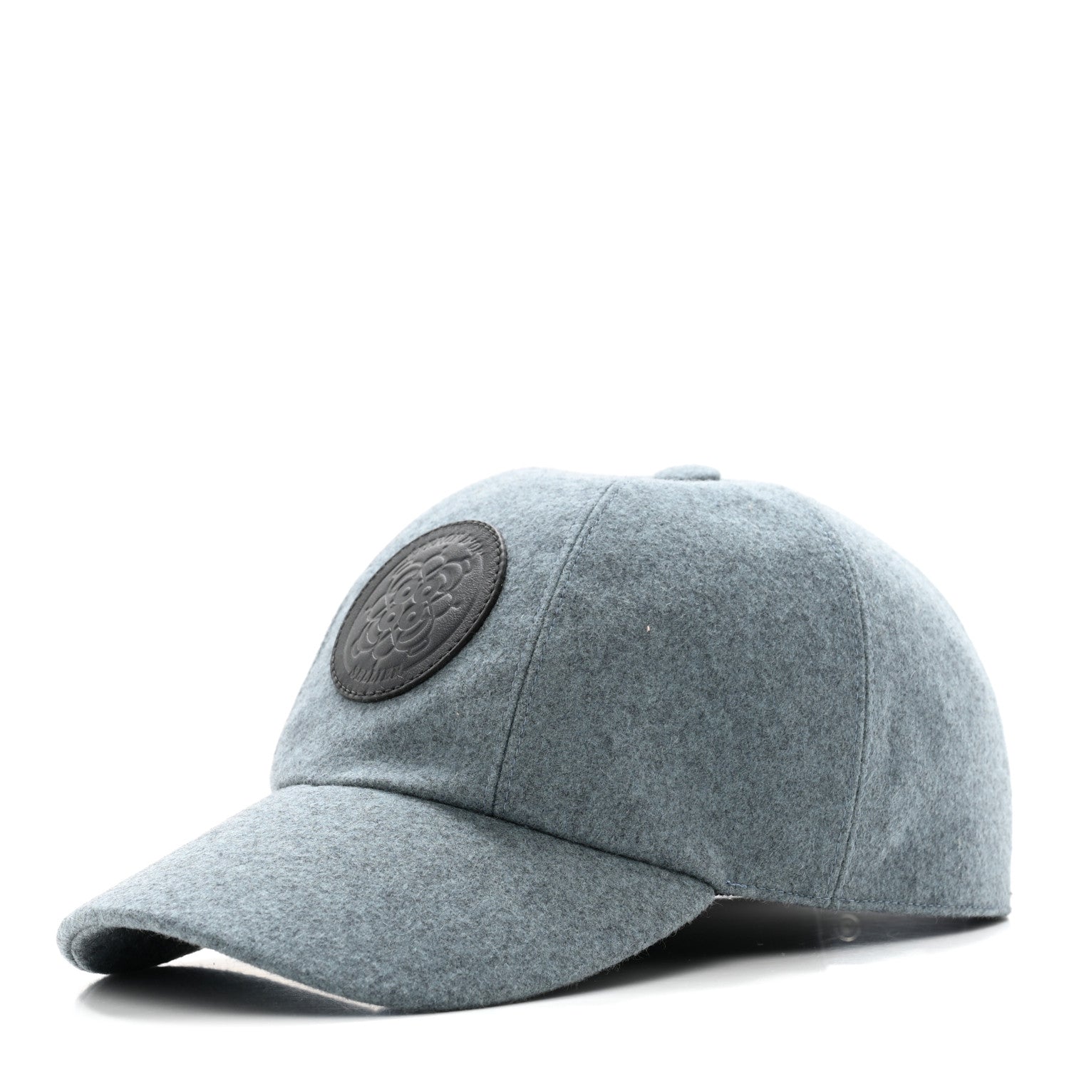 Hermes Cashmere Serena Eperon d'Or Cap 58 Bleu Lichen Indigo 1 of 10