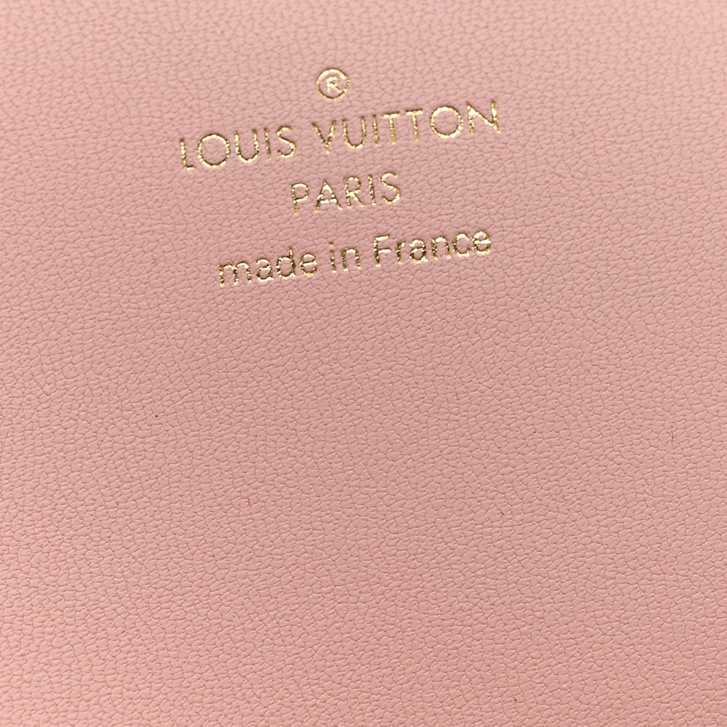 Monogram Large Kirigami Pochette Insert Rose Ballerine