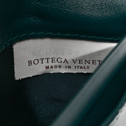 Bottega Veneta Calfskin Padded French Wallet Green 6 of 8