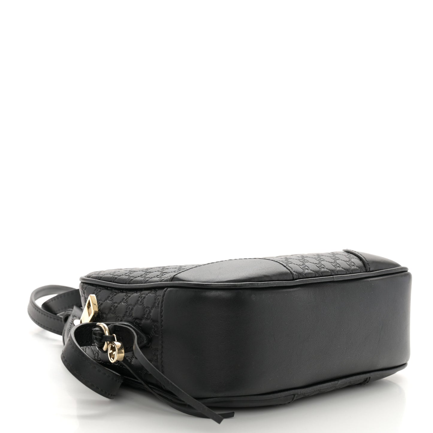 Microguccissima Mini Bree Messenger Bag Black