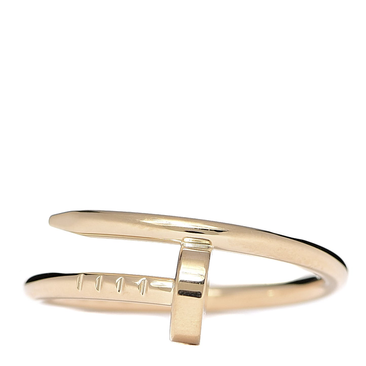 18K Yellow Gold Small Juste Un Clou Ring 50 5.25