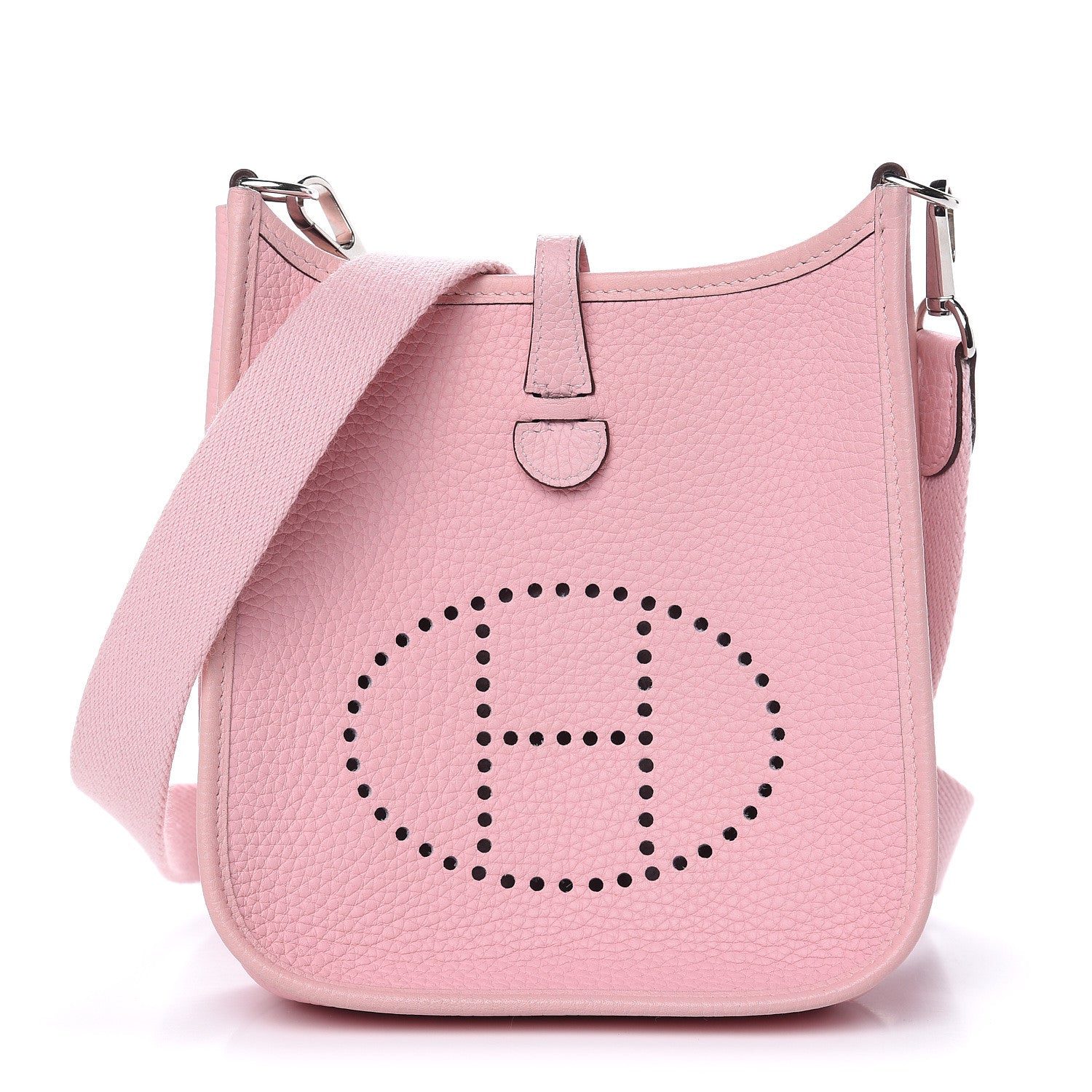 Hermes Taurillon Clemence Evelyne TPM Rose Sakura 1 of 11