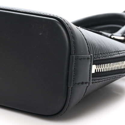 Louis Vuitton Epi Alma Nano Black 9 of 9