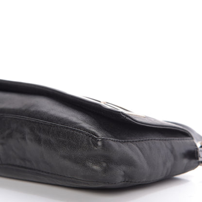 Fendi Calfskin Baguette Black 7 of 8
