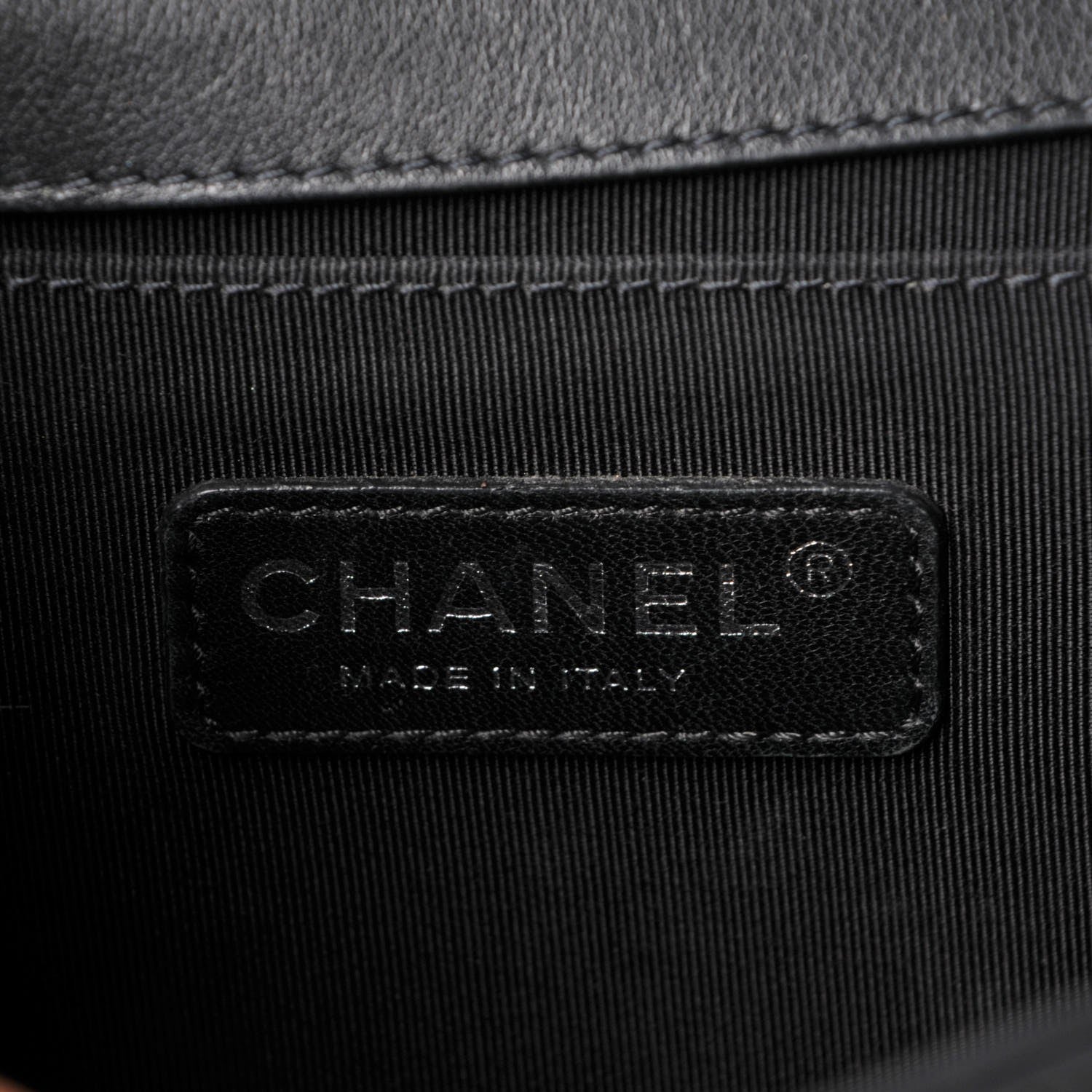 Chanel Calfskin Quilted Medium Boy Flap Black 6 of 13