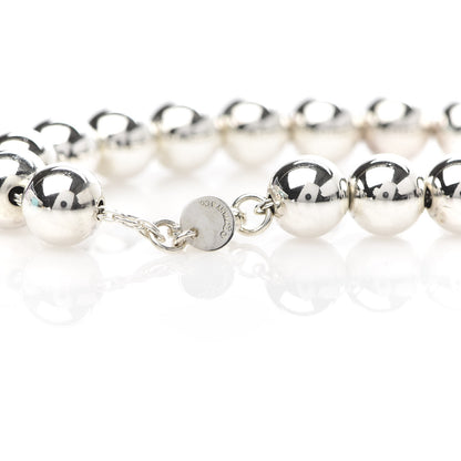 Tiffany Sterling Silver 10mm HardWear Ball Bracelet 5 of 6