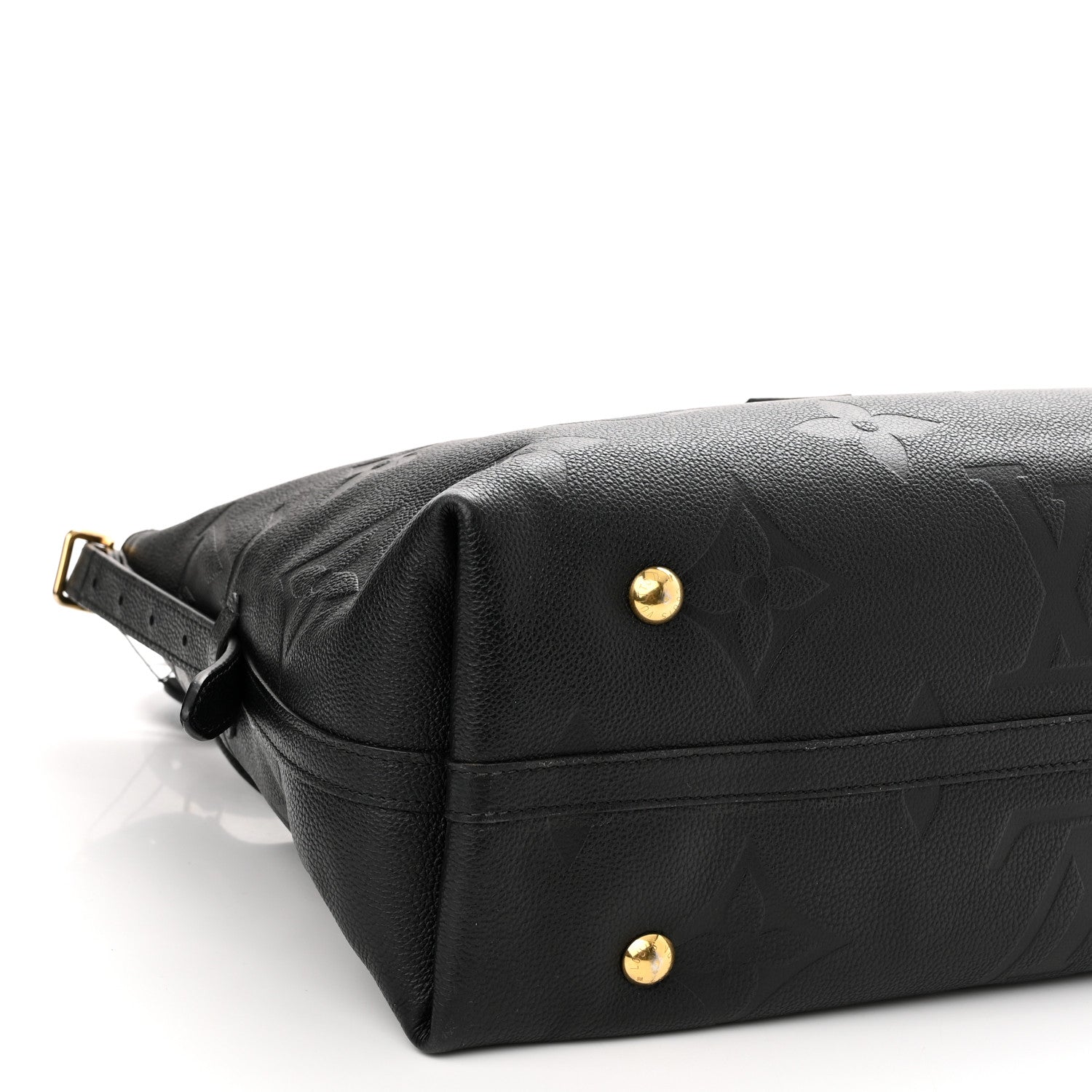 Louis Vuitton Empreinte Monogram Giant CarryAll MM Black 9 of 10