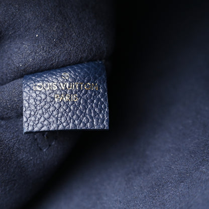 Louis Vuitton Empreinte Monogram Giant Neverfull MM Pochette Navy 6 of 6