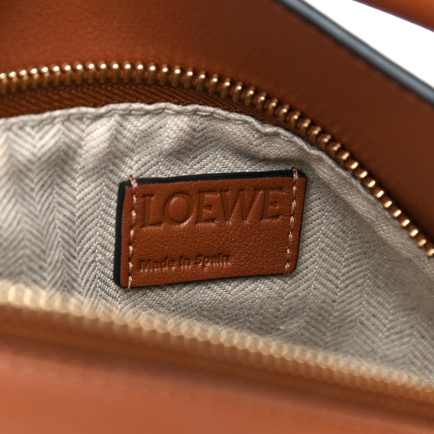 Loewe Calfskin Small Puzzle Bag Tan Medium Pink 6 of 25