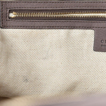 Gucci Vitello Range Medium Soho Bowler Grey Field 8 of 13