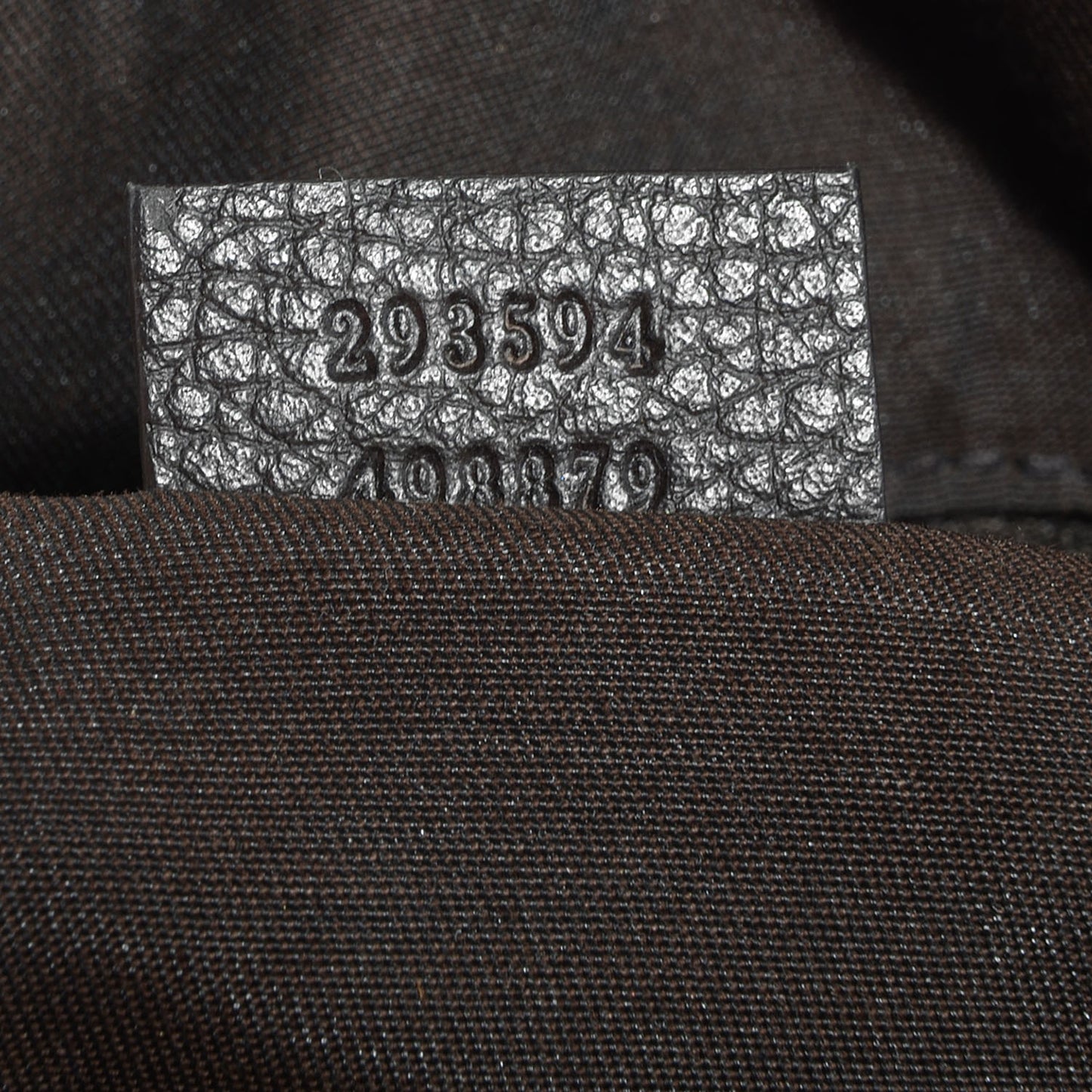Crystal Monogram Web Princy Boston Brown