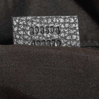 Gucci Crystal Monogram Web Princy Boston Brown 7 of 7
