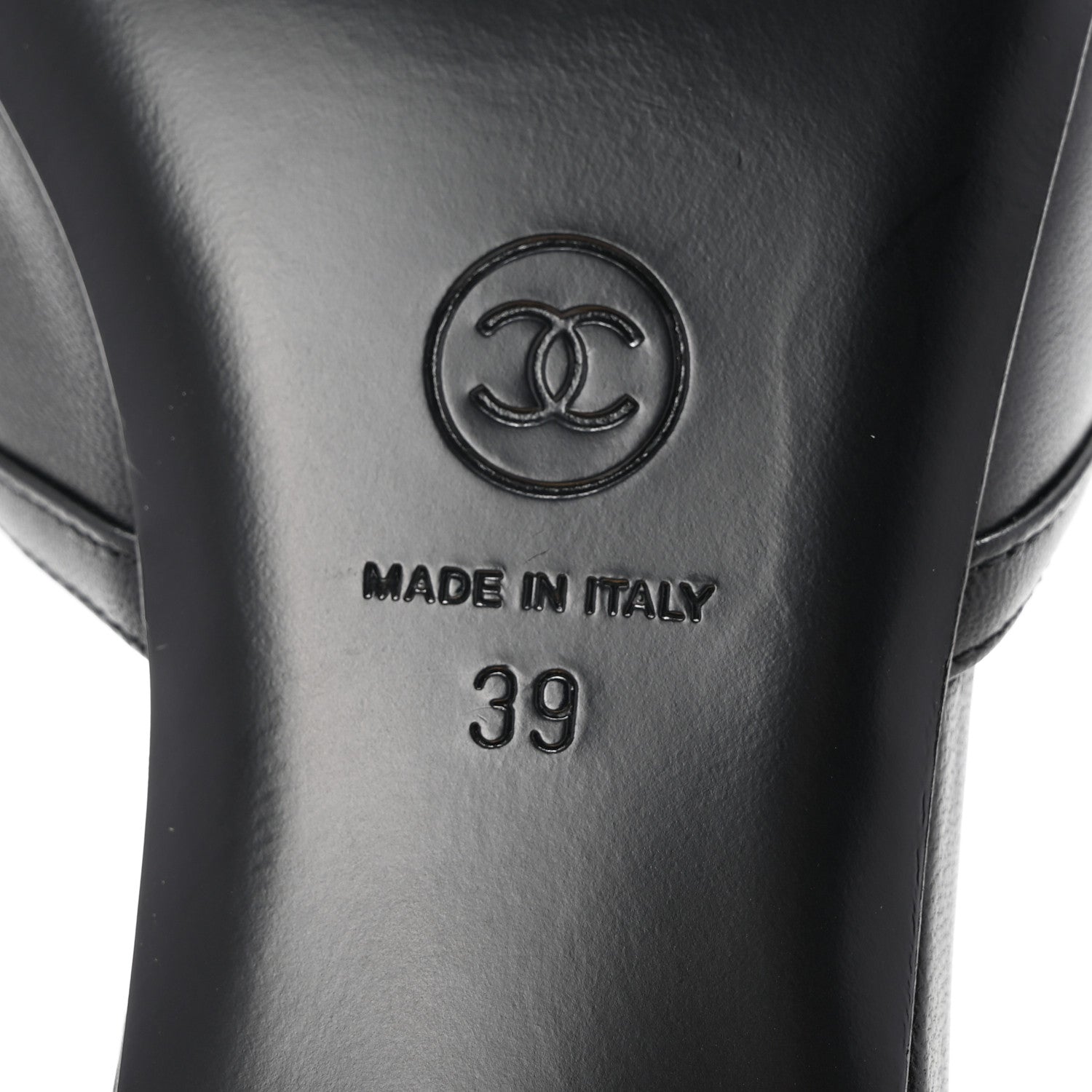 Chanel Lambskin Bow Mules 39 Black 7 of 10